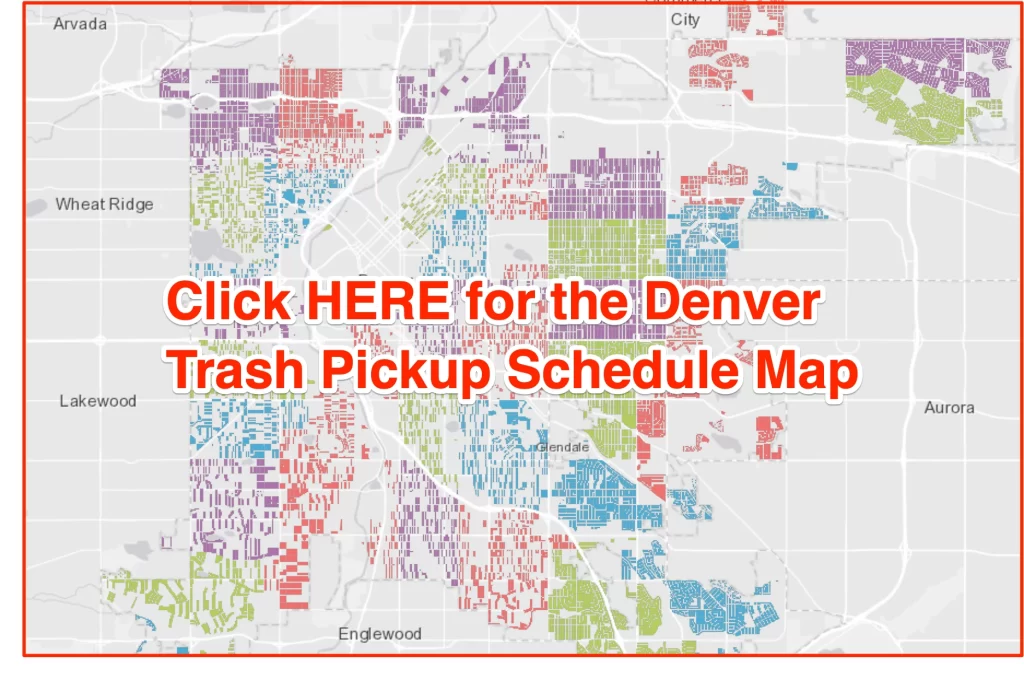 Denver Trash Schedule Map