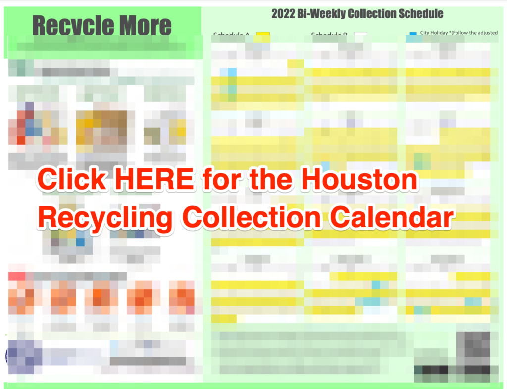 Houston Trash Schedule 2025 (Bulk Pickup, Holidays, Maps)