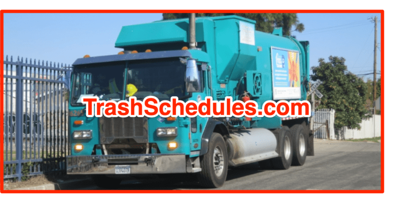 Trash Schedules 2023 Holidays, Bulk Pickup, Recycling, Updates