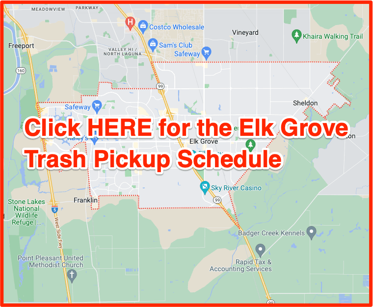 Elk Grove garbage pickup