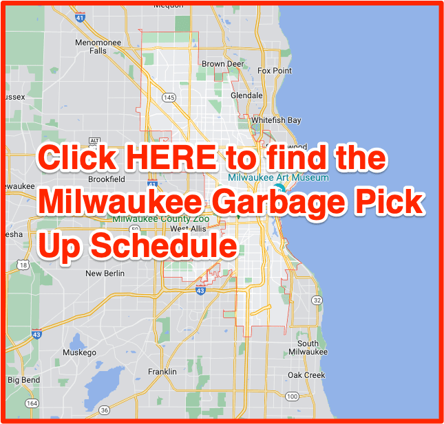 Milwaukee Garbage Schedule 2023 Holidays Bulk Recycling Map