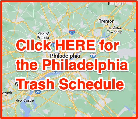 Philadelphia Trash Schedule 2023 (Holidays, Pickup, Bulk Items)