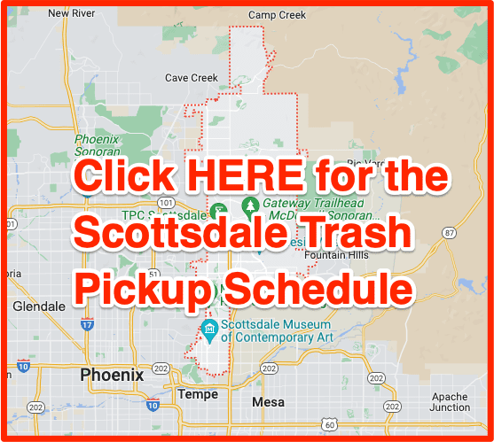 Scottsdale trash pickup schedule