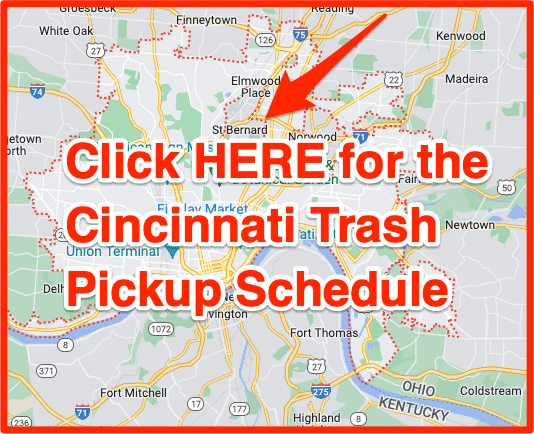 Cincinnati Trash Schedule 2022 (Bulk Pickup, Holidays, Maps)