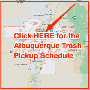 Albuquerque Trash Schedule 2024 (Bulk Pickup, Holidays, Maps)