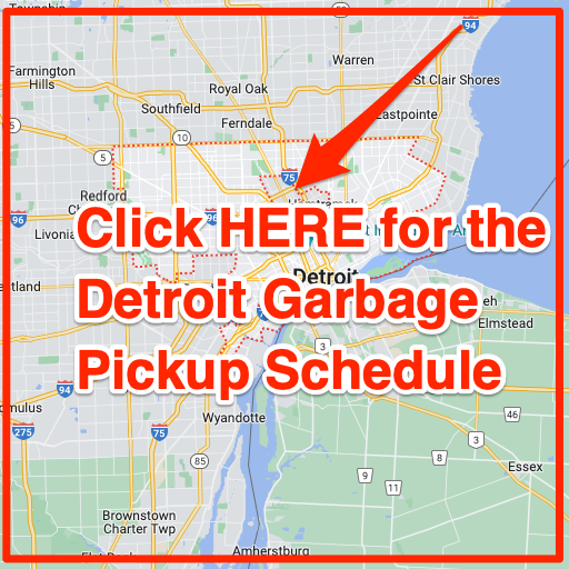 Detroit garbage pickup schedule