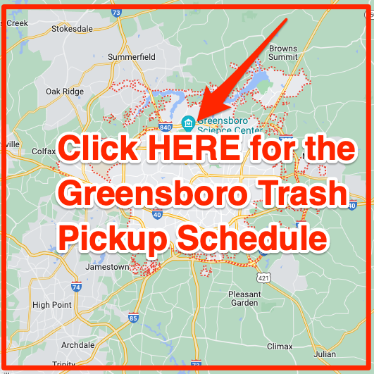 Greensboro trash pickup schedule
