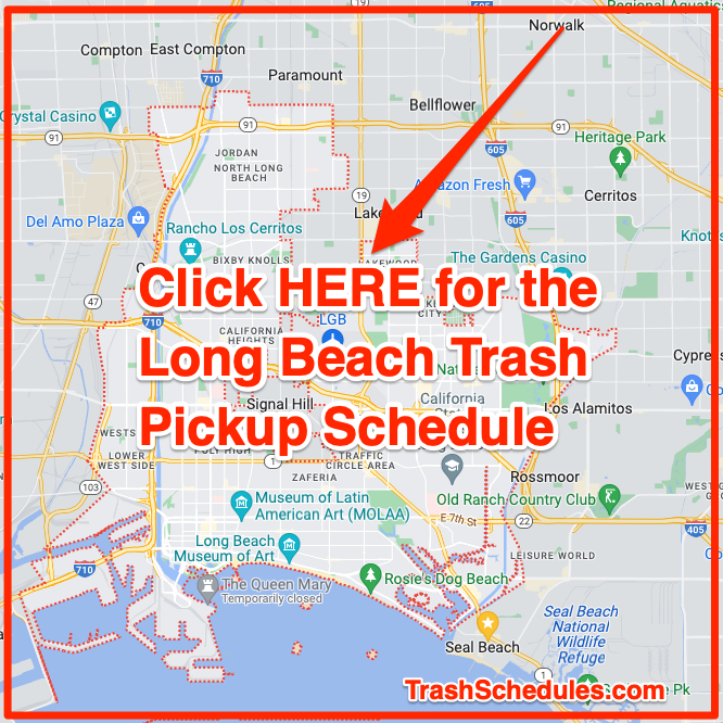 Long Beach Trash Schedule 2023 (Bulk Pickup, Holidays, Maps)