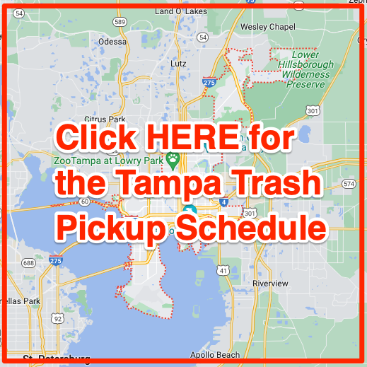 Tampa trash pickup schedule
