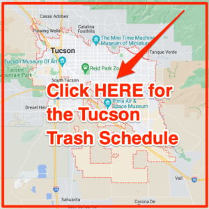 Tucson Trash Schedule 2024 (Bulk Pickup Holidays Maps)