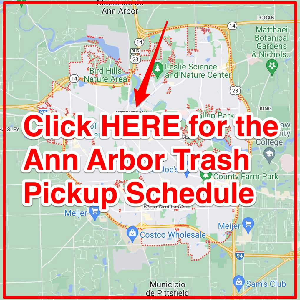 Ann Arbor Trash Pickup Schedule