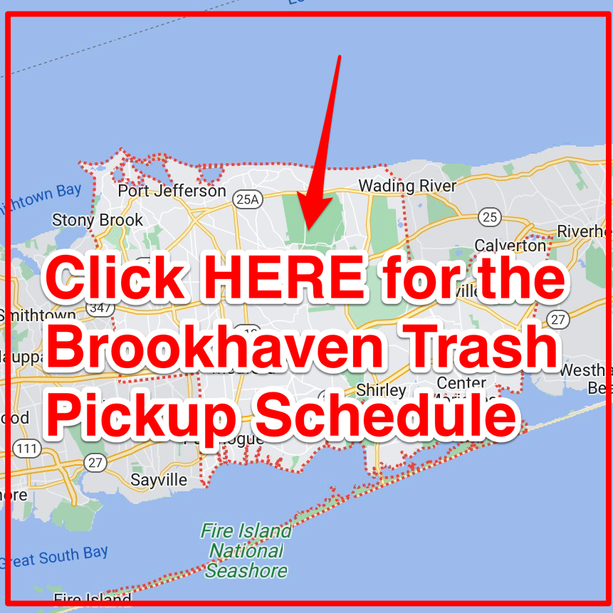 Brookhaven Trash Pickup Schedule