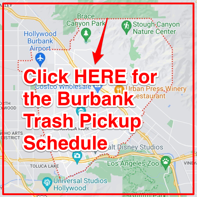 Burbank Trash Pickup Schedule