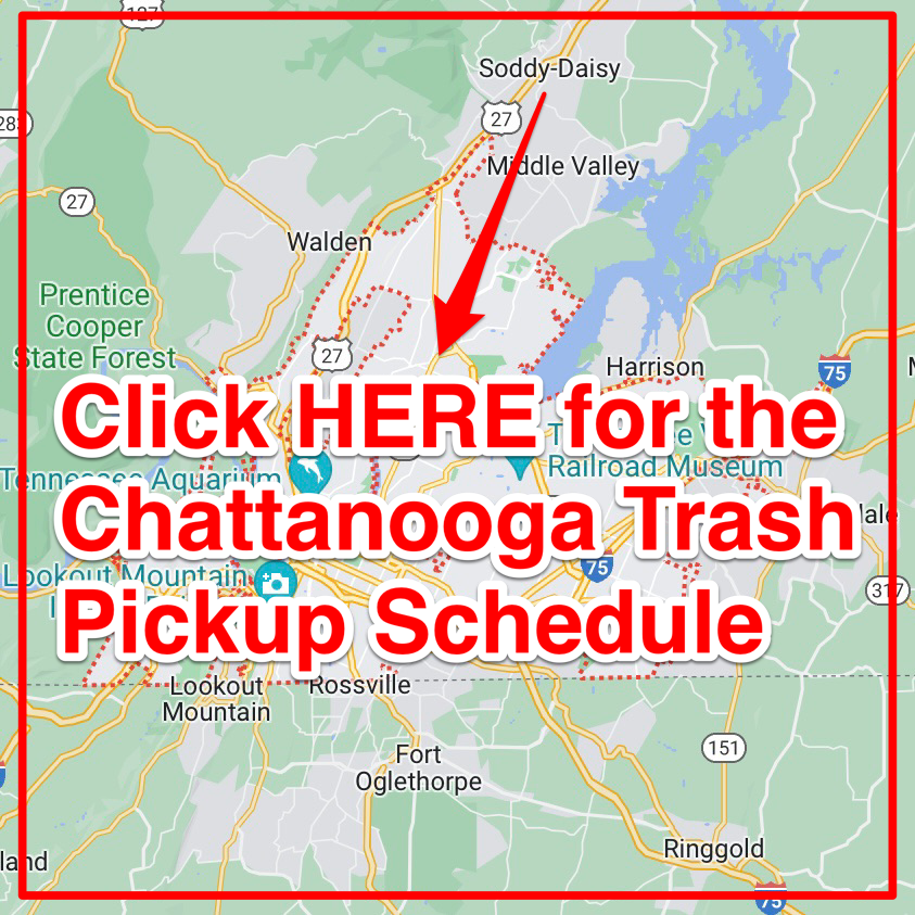 Chattanooga Trash Pickup Schedule