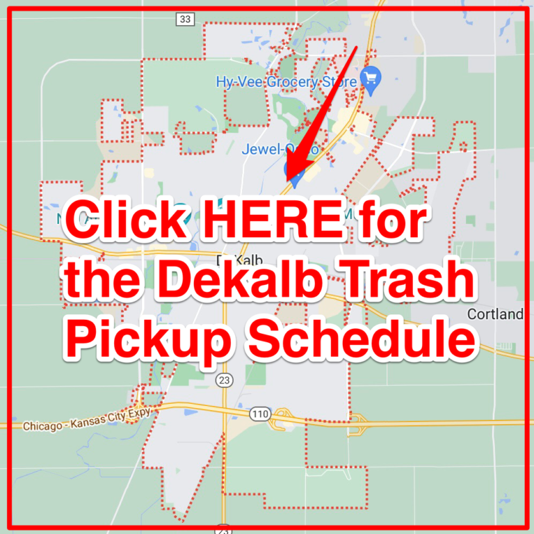 Dekalb Trash Schedule 2023 (Bulk Pickup, Holidays, Maps)