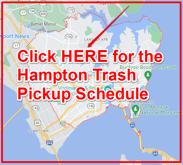 Hampton Trash Pickup Schedule Map