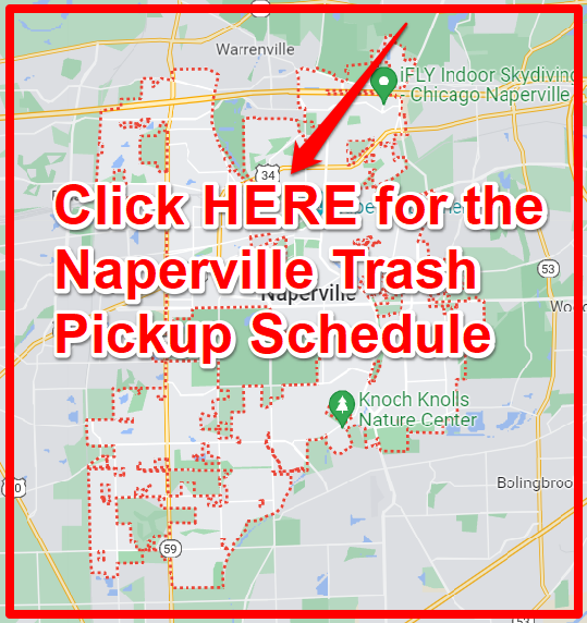 Naperville Trash Schedule 2023 (Bulk Pickup, Holidays, Maps)