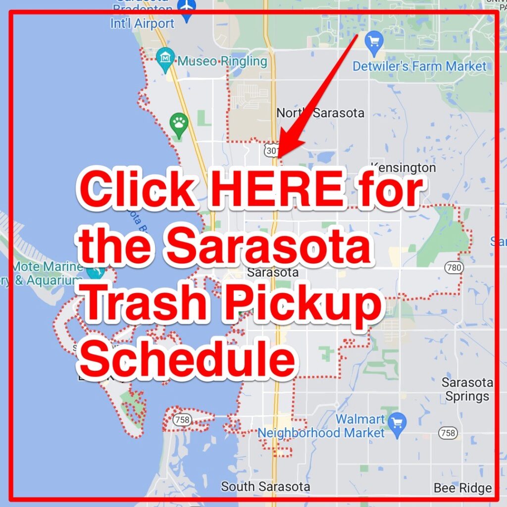 Sarasota Trash Pickup Schedule