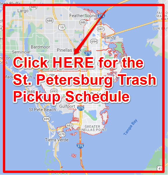 St. Petersburg Trash Pickup Schedule Map