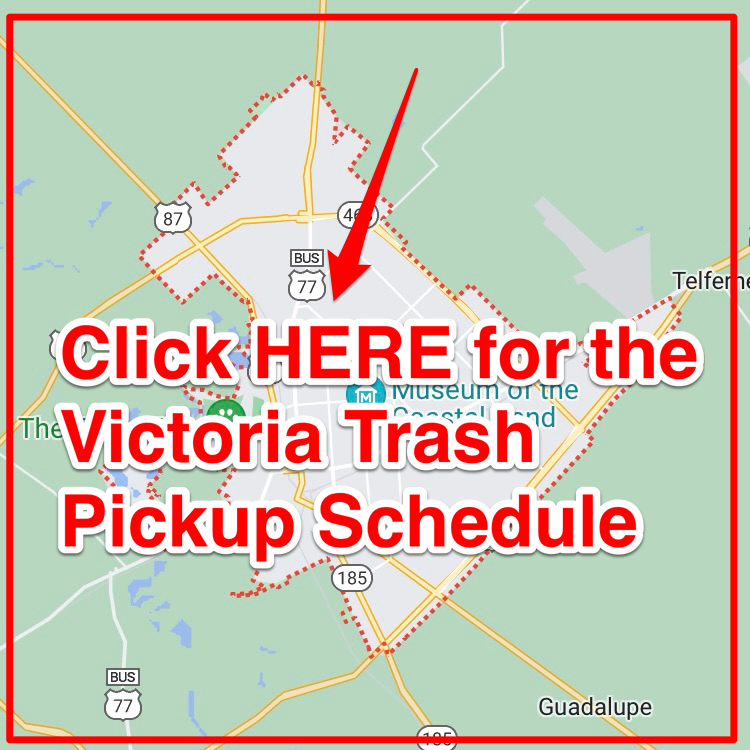 Victoria Trash Pickup Schedule