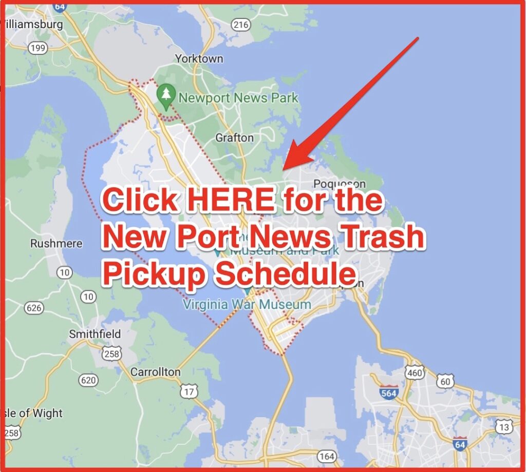 Newport News Trash Pickup Schedule