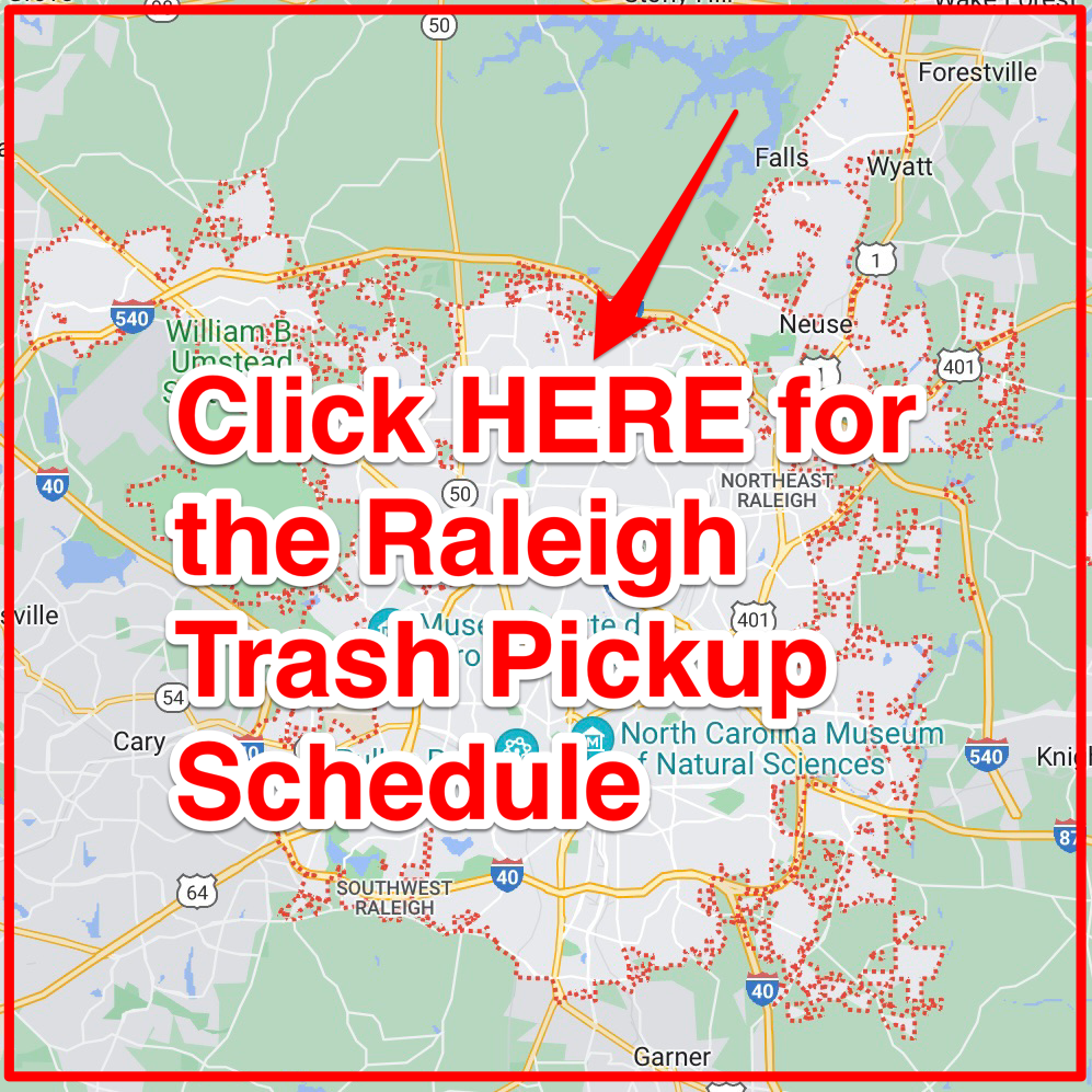 Raleigh Trash Pickup Schedule