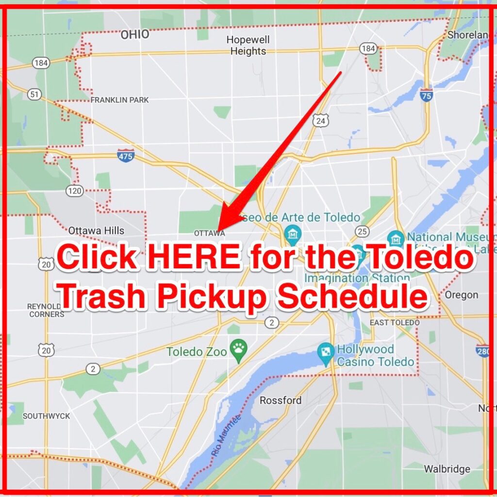 Toledo Trash Pickup Schedule