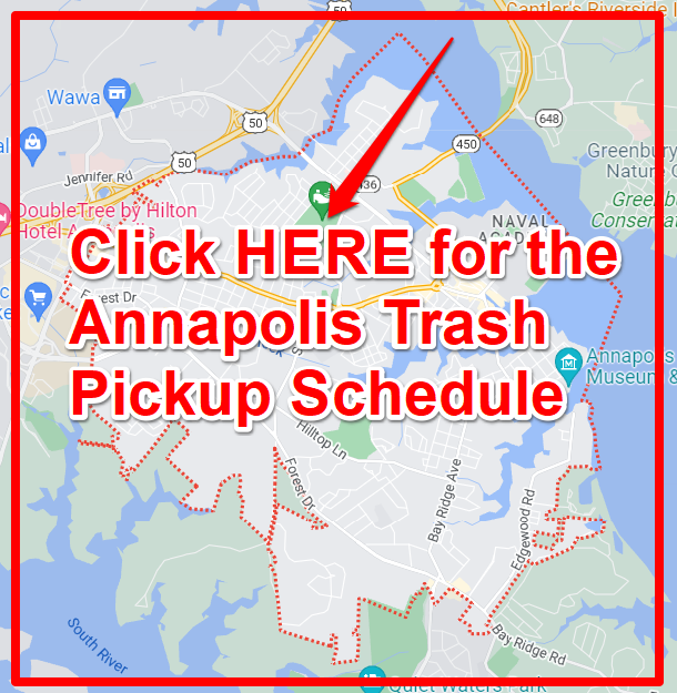Annapolis Trash Pickup Schedule Map