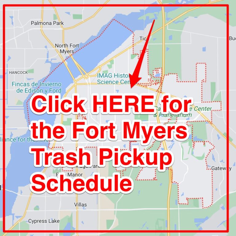 Fort Myers Trash Schedule 2024 Bulk Pickup Holidays Maps   Fort Myers Trash Pickup Schedule  768x768 