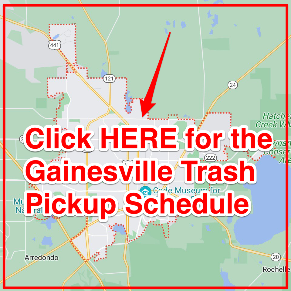 Gainesville Trash Pickup Schedule