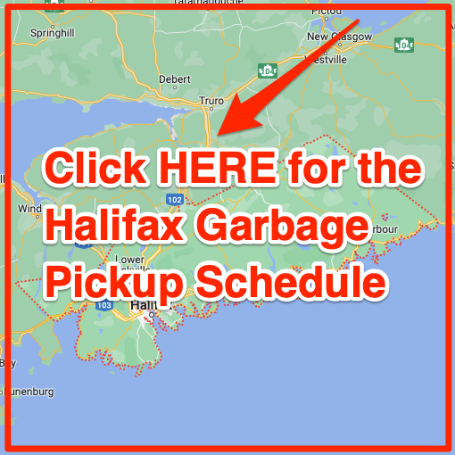 Halifax Garbage Pickup Schedule Map