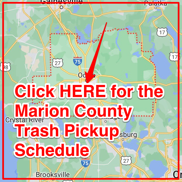 Marion County Trash Pickup Schedule