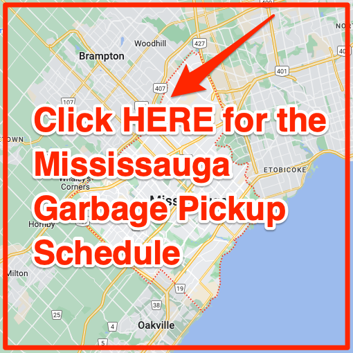 Mississauga Garbage Pickup Schedule Map