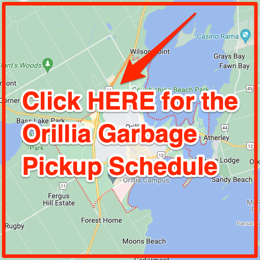 Orillia Garbage Schedule 2024 (Bulk Pickup, Holidays, Map)