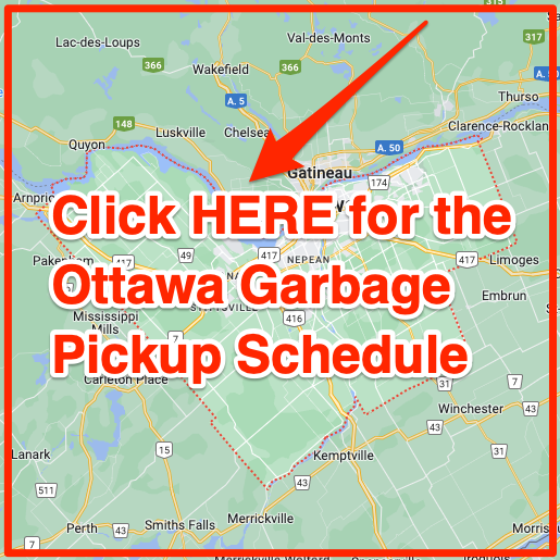 Ottawa Garbage Pickup Schedule Map