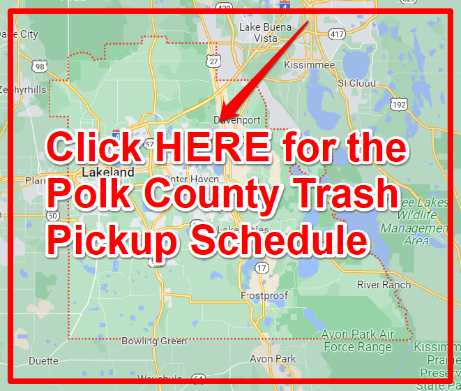Polk County Trash Pickup Schedule Map
