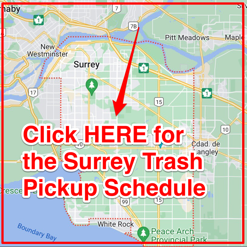 Surrey Trash Pickup Schedule