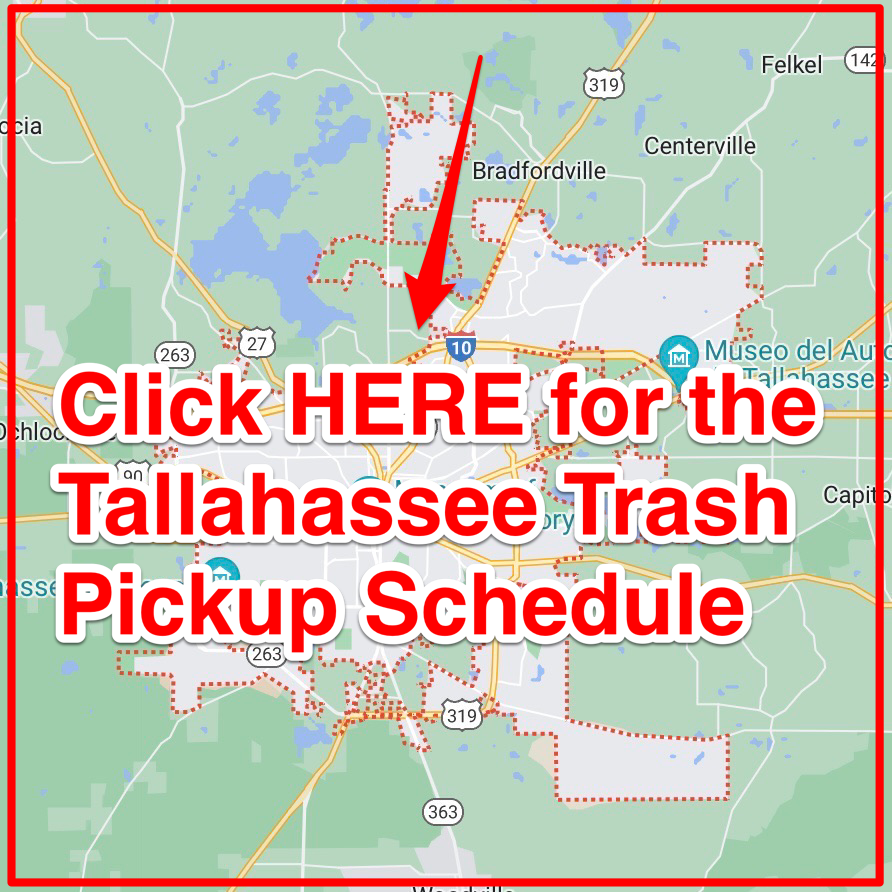 Tallahassee Trash Pickup Schedule