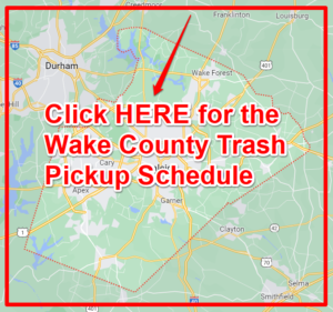 Wake County Trash Schedule 2024 (Bulk Pickup, Holidays, Map)