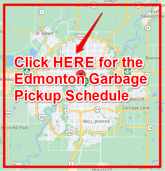 Edmonton Garbage Pickup Schedule Map