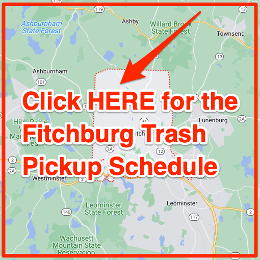 Fitchburg Trash Pickup Schedule Map