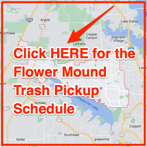 Flower Mound Trash Schedule 2023 Bulk