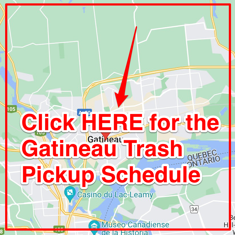 Gatineau Trash Pickup Schedule