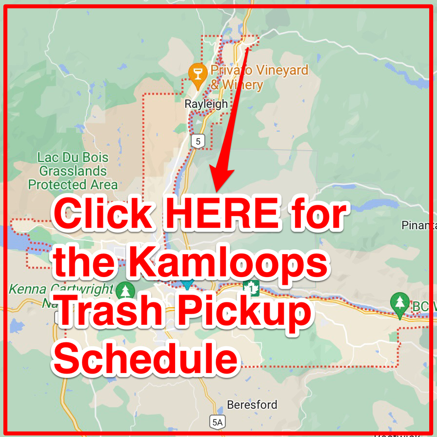 Kamloops Trash Pickup Schedule