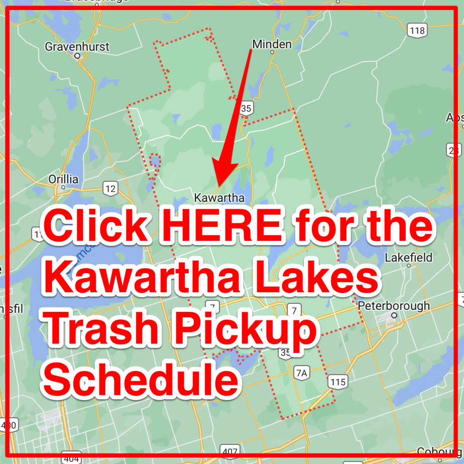 Kawartha Lakes Garbage Pickup Schedule