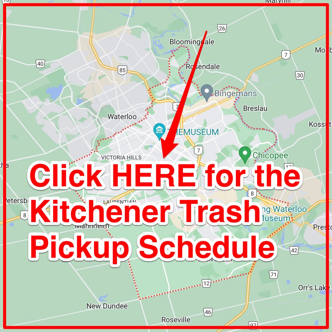 Kitchener Trash Pickup Schedule  