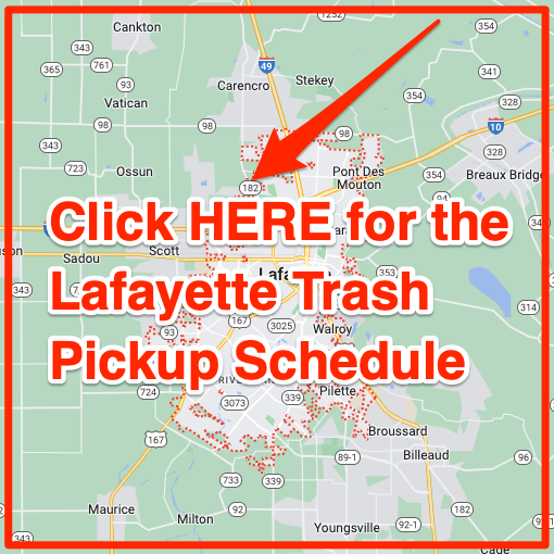 Lafayette Trash Schedule 2023 (Bulk Pickup, Holidays, Maps)