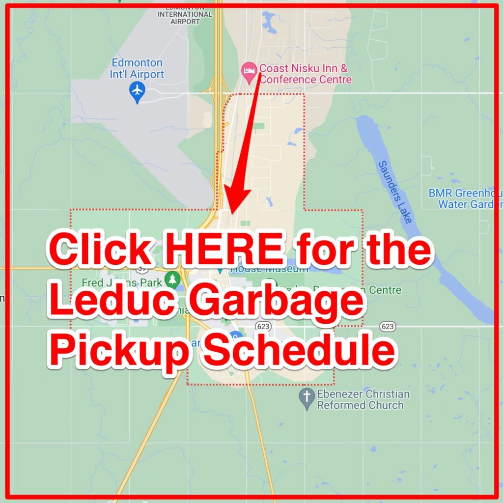 Leduc Garbage Pickup Schedule