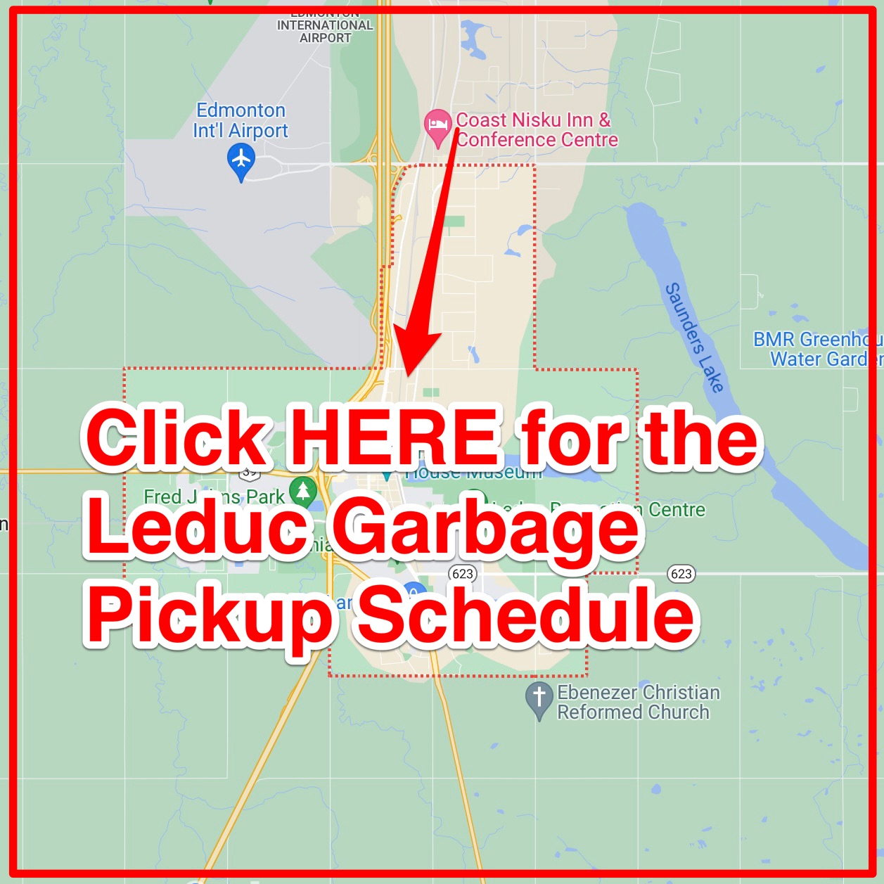 Leduc Garbage Schedule 2024 Bulk Pickup Holidays Map 