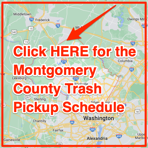 Montgomery County Trash Pickup Schedule Map